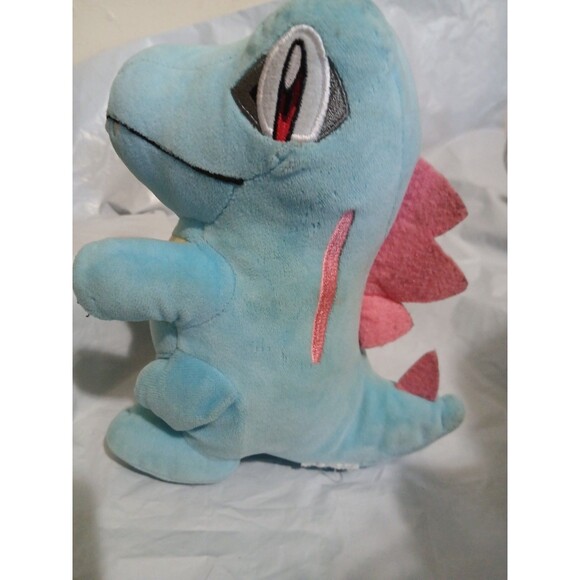Official Licensed Pokemon Totodile Plush "8"in No Tush Tag - Picture 4 of 6